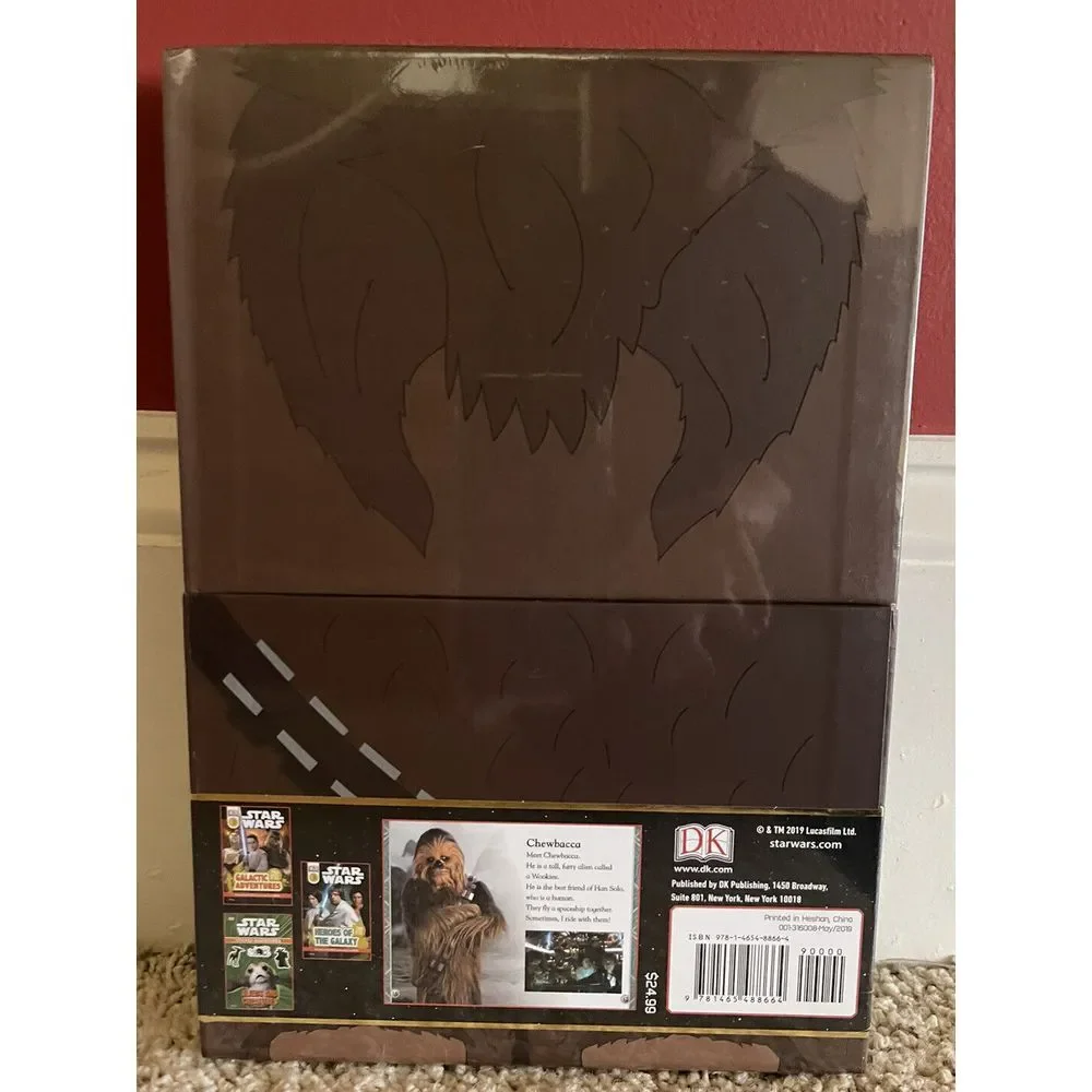 DK Learn to Read With Star Wars includes 3 Amazing‎ Books and A Poster Chewbacca